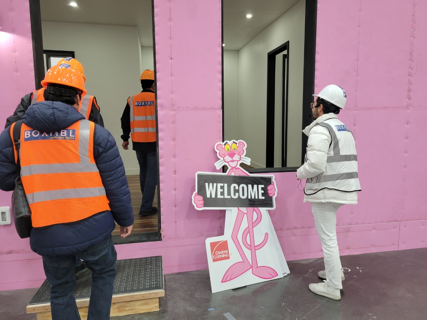 Modular housing project tour
