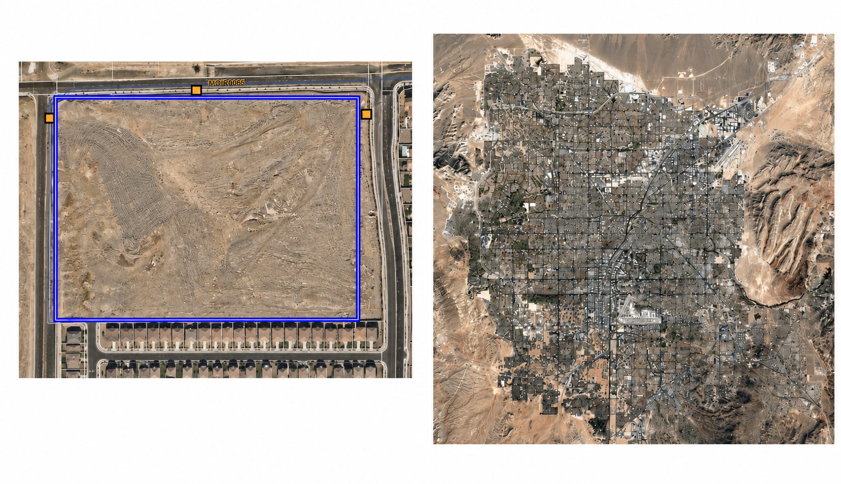 Sky Garden land and Las Vegas location reference