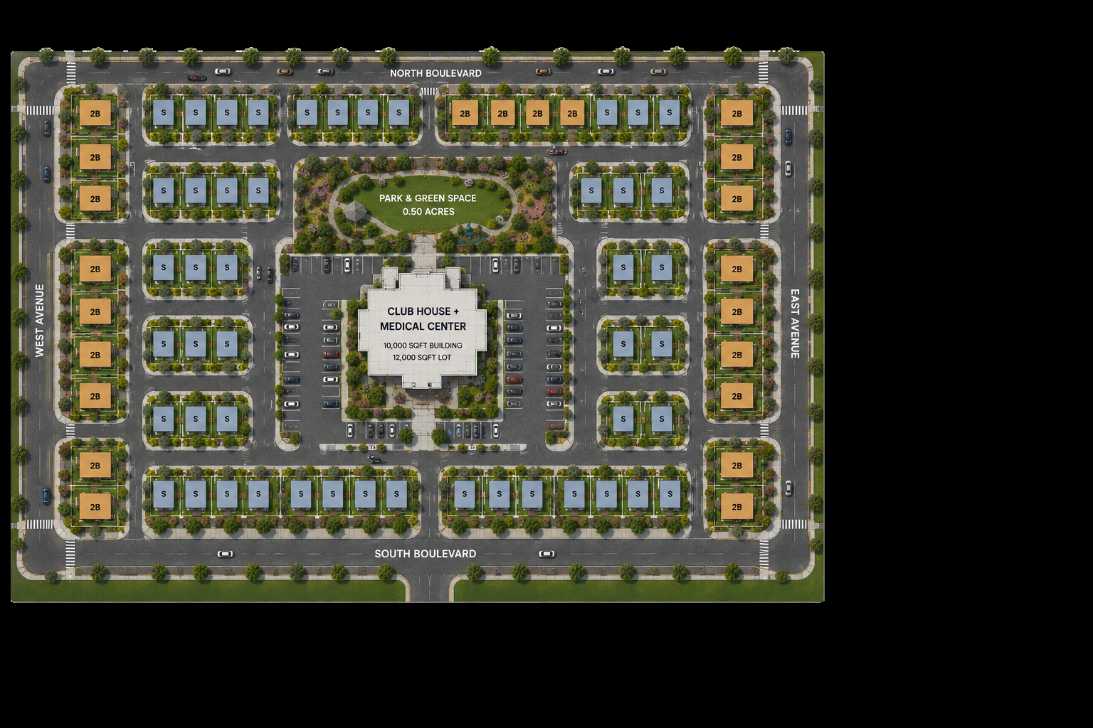 Sky Garden master site plan